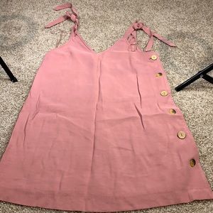 Short pink dress very comfy and nice